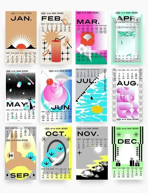 Календарь в фирменном стиле